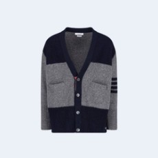 톰브라운 4바 그레이 가디건