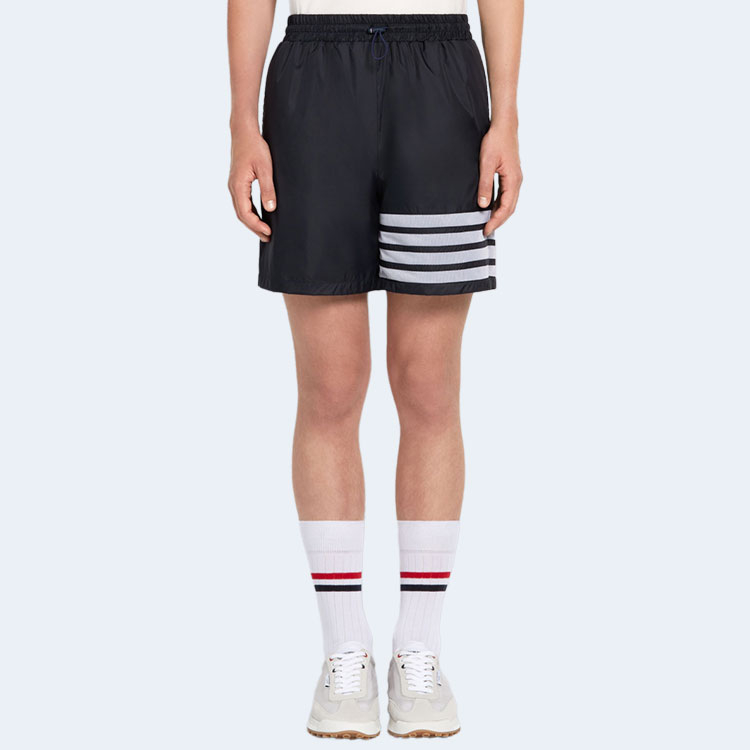 톰브라운 시어 립스탑 미드따이 4-바 쇼츠