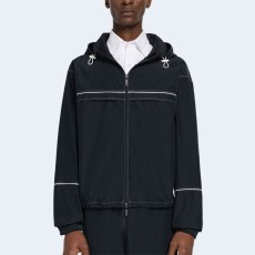 톰브라운 립스탑 탑스티치 오버사이즈 트랙 자켓