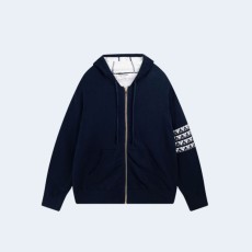 톰브라운 헥터 스웨터 후드 집업