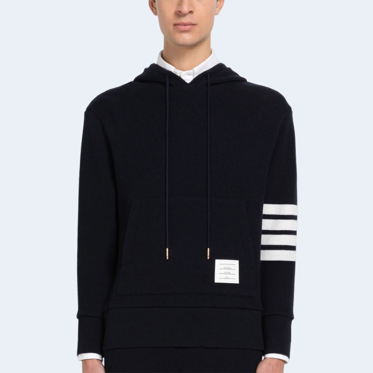 톰브라운 캐시미어 와플 4바 후드