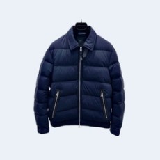 톰포드 패디드 다운 패딩 자켓 네이비