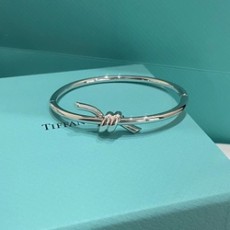 티파니 매듭 로우 실버