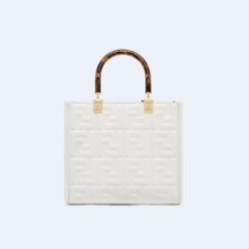 펜디 마크 자콥스 선샤인 스몰 쇼퍼 백 화이트