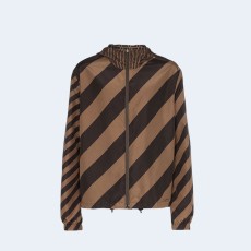 펜디 마론 블루종 브라운