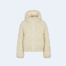 펜디 화이트 울 블루종 자켓