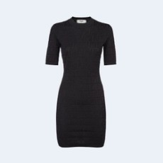 펜디 모노그램 블랙 드레스 원피스