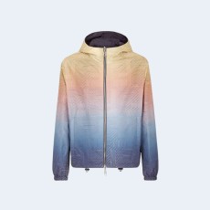 펜디 리버시블 패브릭 멀티컬러 자켓