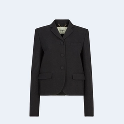 펜디 그랑 드 뿌드르 울 자켓