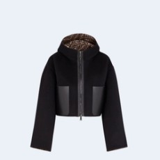 펜디 블랙 울 재킷