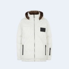 펜디 화이트 FF 나일론 다운 자켓