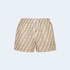 펜디 블루 스트레이트 레그 진