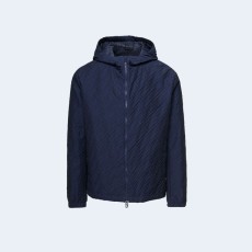 펜디 바케트 모티프 테크 후드 자켓