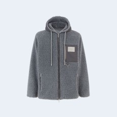 펜디 그레이 테디 스웨트 셔츠 블루종