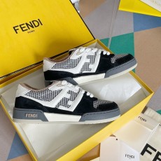 펜디 매치 로고 화이트 체크