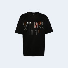 펜디 툴 코튼 티셔츠 블랙
