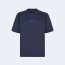 펜디 네이비 블루 코튼 티셔츠