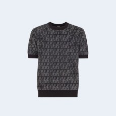 펜디 FF 울 반팔 스웨터