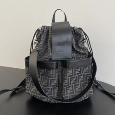 펜디 스트라이크 미디움 ff 자카드 백팩