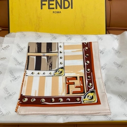 펜디 스카프 FF 스퀘어 실크 스카프