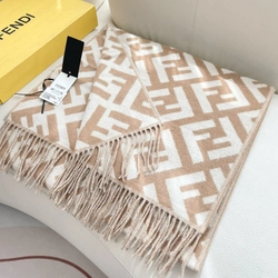 펜디 울 100% FF 머플러