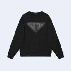 프라다 삼각로고 밀라노 맨투맨