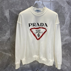 프라다 빅로고 니트