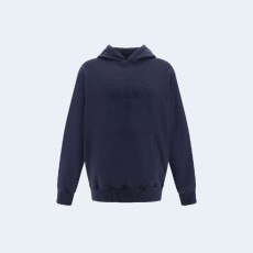 프라다 드로스트링 후드 탑