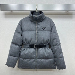 프라다 25FW 플란넬 다운 재킷(최신상)