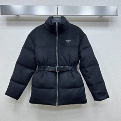 프라다 25FW 플란넬 다운 재킷(최신상)