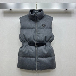 프라다 25FW 플란넬 다운 베스트 (최신상)