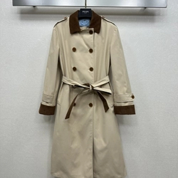 프라다 최신상 트렌치 코트