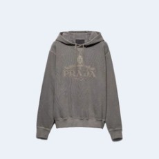 프라다 코튼 스웨트셔츠