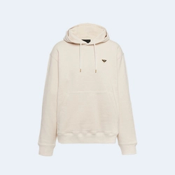 프라다 코튼 플리스 후디