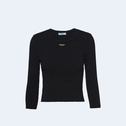 프라다 코튼 스웨터