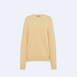 프라다 울 캐시미어 크루넥 스웨터