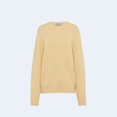 프라다 울 캐시미어 크루넥 스웨터