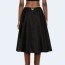 프라다 리나일론 미디 스커트