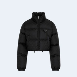 프라다 크롭 다운 자켓