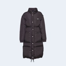 프라다 리나일론 다운 롱 패딩 자켓