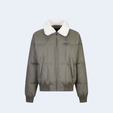 프라다 테크니컬 코튼 다운 자켓