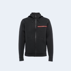 프라다 테크니컬 하이넥 집업