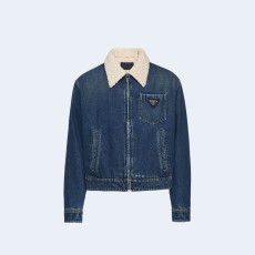 프라다 패딩 데님 자켓