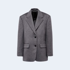 프라다 캐시미어 싱글 브레스티드 블레이저
