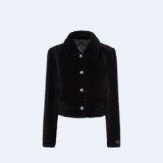 프라다 시어링 밍크 자켓