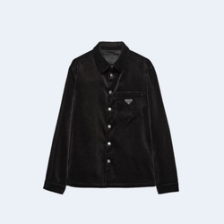 프라다 코듀로이 셔츠 자켓