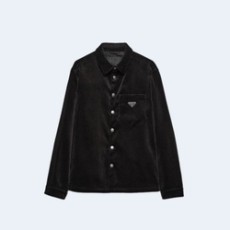 프라다 코듀로이 셔츠 자켓