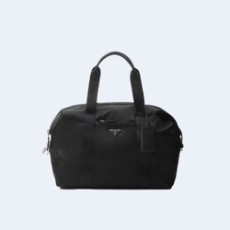 프라다 리나일론 사피아노 가죽 더플백