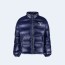 프라다 리나일론 패딩 다운 자켓 블루