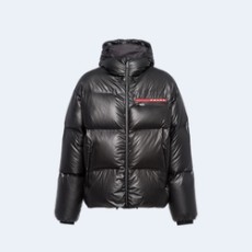 프라다 라이트 나일론 후드 패딩 자켓